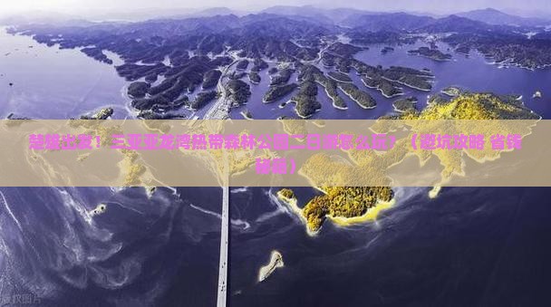 楚雄出发三亚亚龙湾热带森林公园二日游