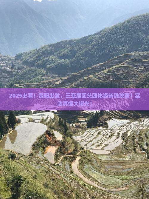 贵阳去三亚鹿回头团体旅游