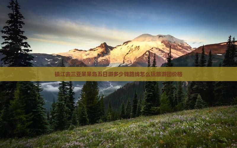 镇江去三亚呆呆岛五日游