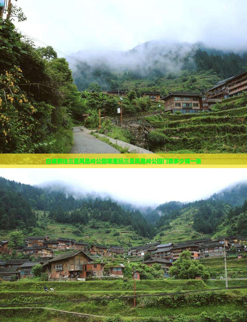 白城前往三亚凤凰岭公园哪里玩