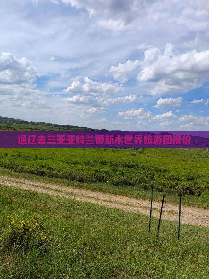 通辽去三亚亚特兰蒂斯水世界旅游