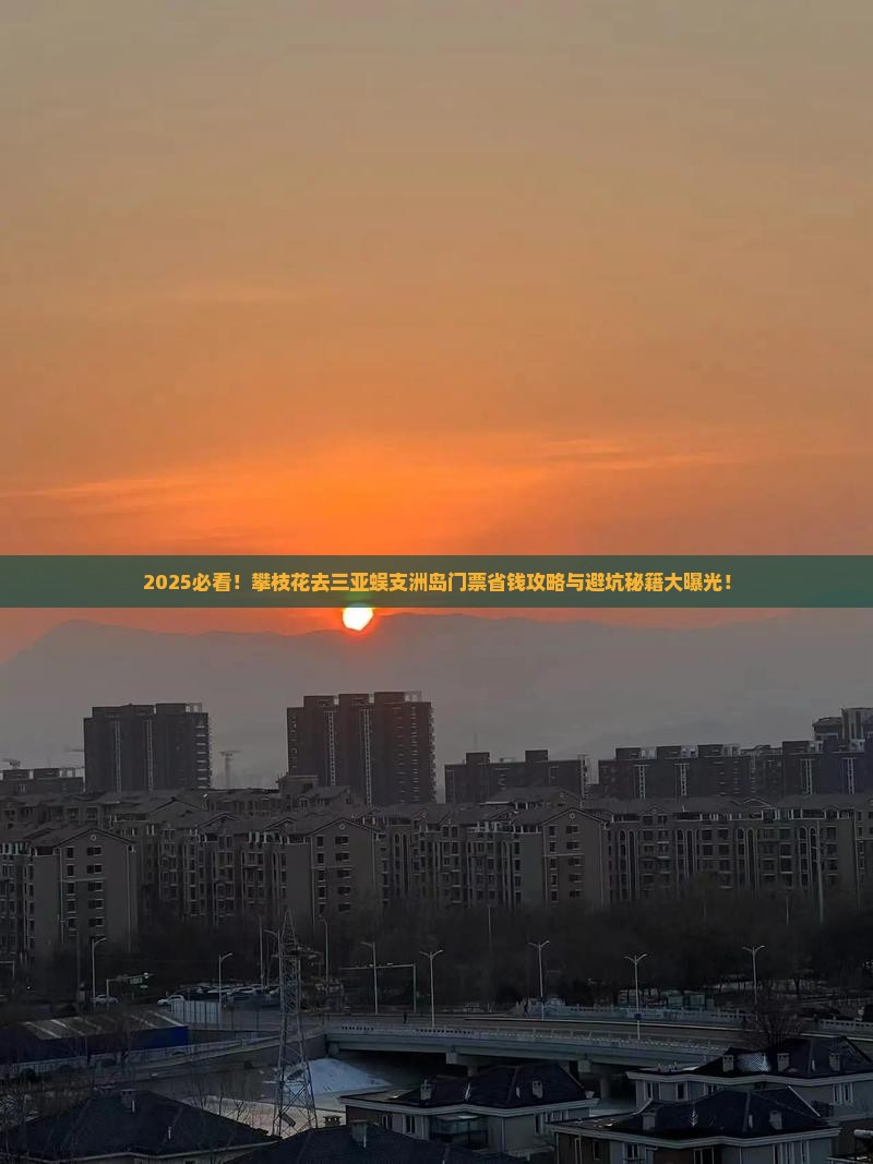 攀枝花去三亚蜈支洲岛门票