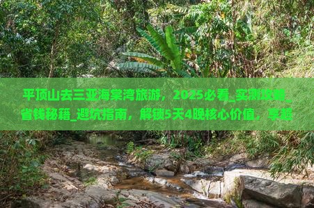 平顶山去三亚海棠湾旅游 平顶山去三亚海棠湾旅游