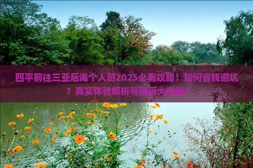 四平前往三亚后海个人游