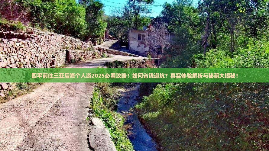 四平前往三亚后海个人游