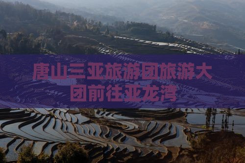唐山前往三亚亚龙湾大型旅游团