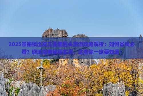 景德镇出发三亚鹿回头旅游