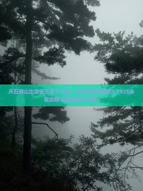 石嘴山出发三亚千古情攻略