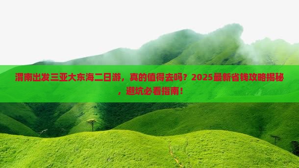 渭南出发三亚大东海二日游