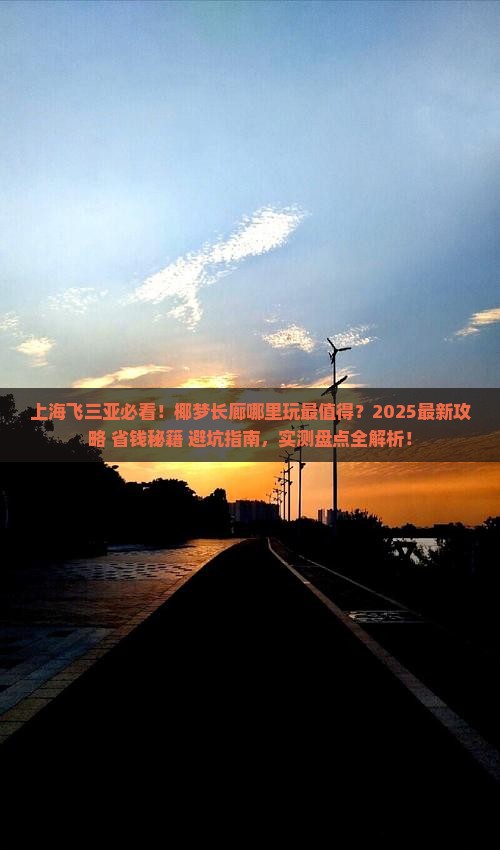 上海前往三亚椰梦长廊哪里玩