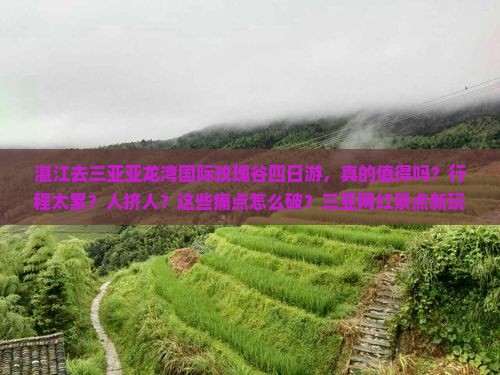 湛江去三亚亚龙湾国际玫瑰谷四日游