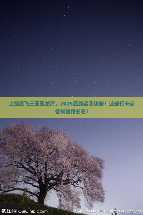上饶去三亚亚龙湾旅游打卡点