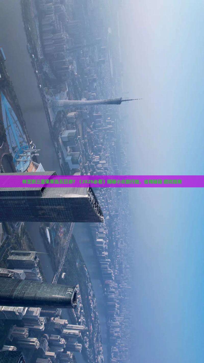 林芝出发三亚呆呆岛五日游