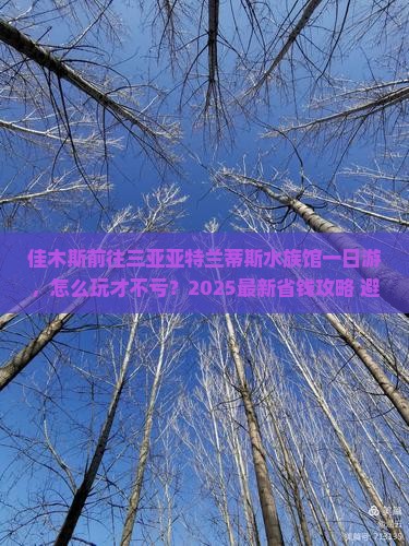 佳木斯前往三亚亚特兰蒂斯水族馆一日游