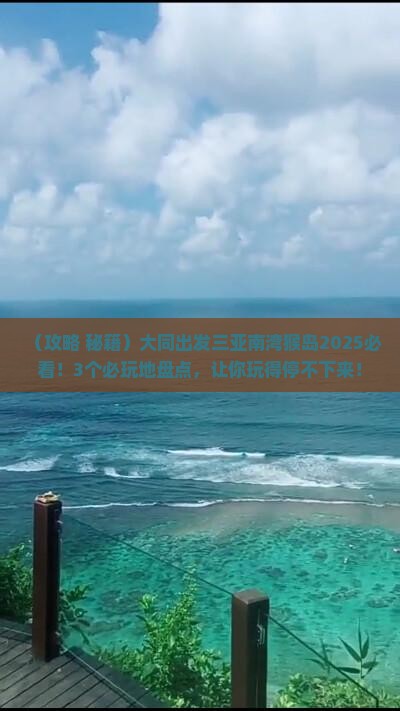大同出发三亚南湾猴岛必玩地
