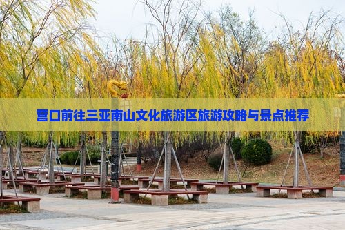 营口前往三亚南山文化旅游区旅游打卡点