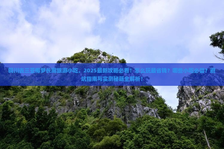 铜川去三亚椰梦长廊旅游小吃