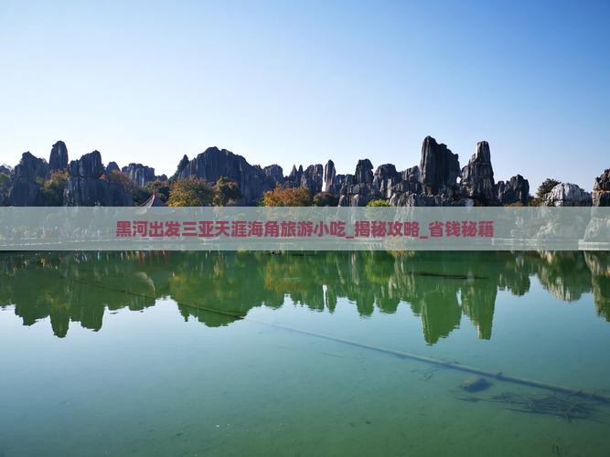 黑河出发三亚天涯海角旅游小吃
