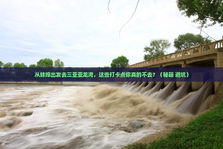 蚌埠去三亚亚龙湾旅游打卡点