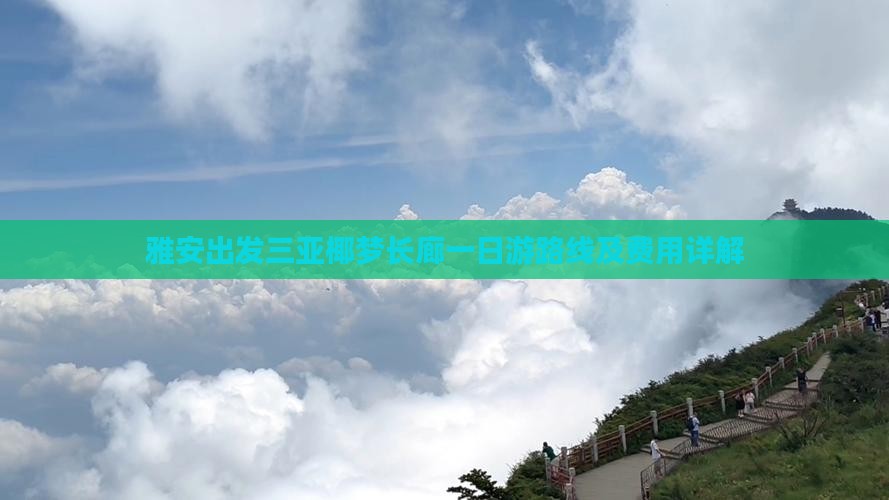 雅安出发三亚椰梦长廊一日游