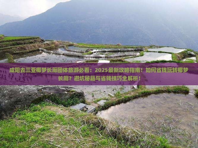 咸阳去三亚椰梦长廊团体旅游