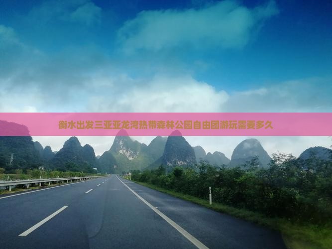 衡水出发三亚亚龙湾热带森林公园自由团