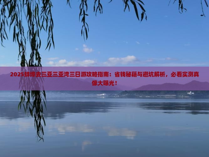 蚌埠去三亚三亚湾三日游