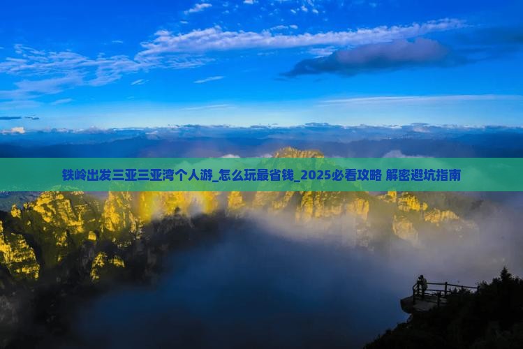 铁岭出发三亚三亚湾个人游