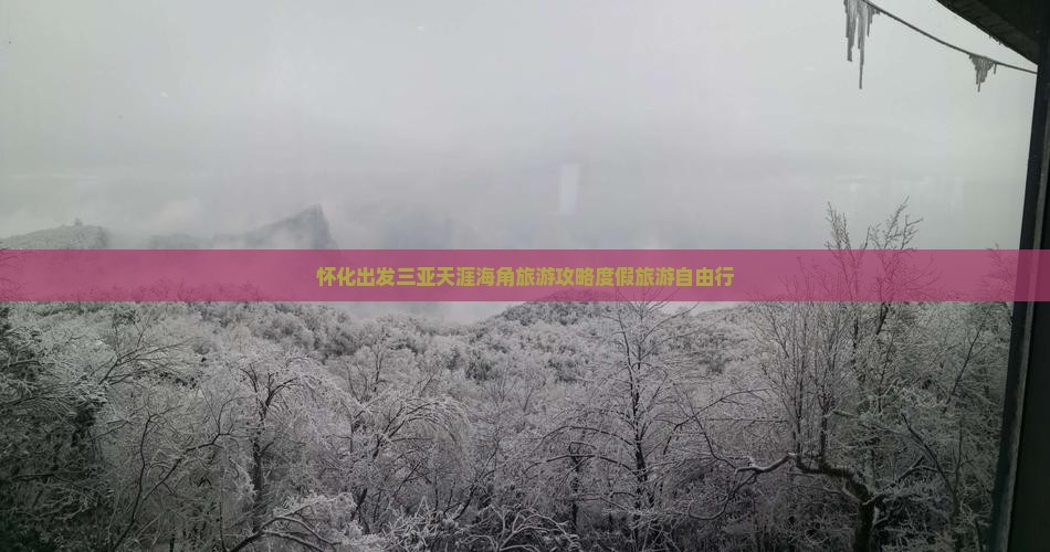 怀化出发三亚天涯海角自由行