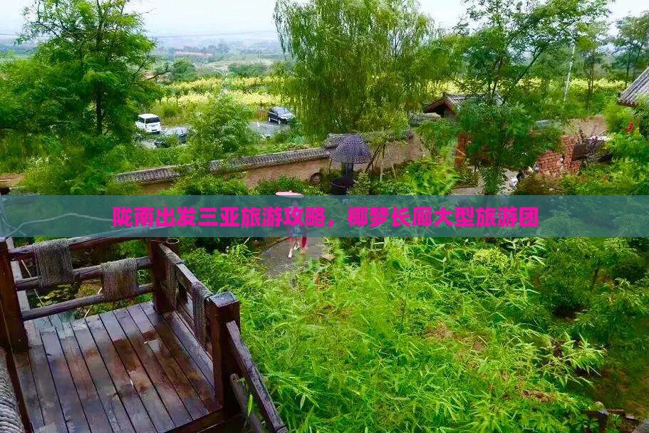 陇南出发三亚椰梦长廊大型旅游团