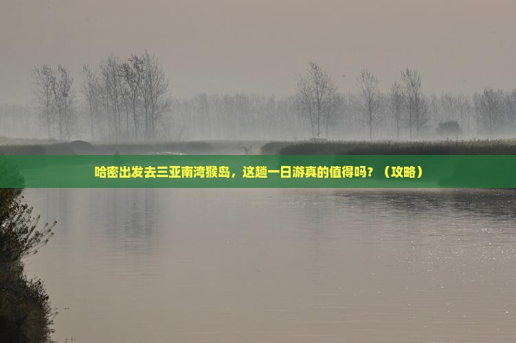 哈密前往三亚南湾猴岛一日游