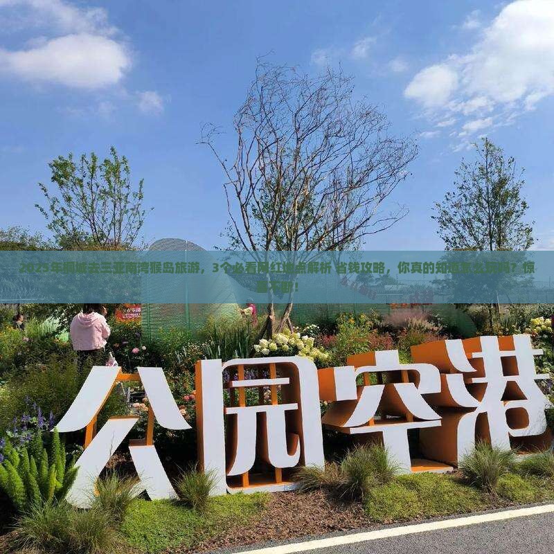 桐城去三亚南湾猴岛旅游网红地点