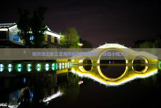 哈尔滨出发三亚南湾猴岛旅游小吃