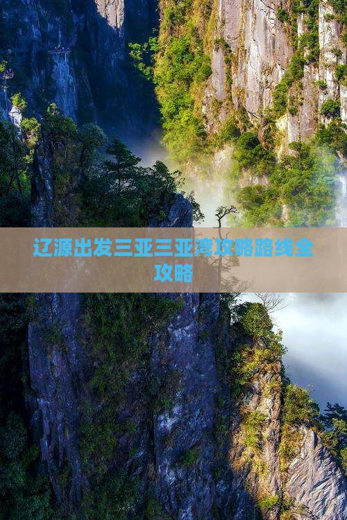 辽源出发三亚三亚湾攻略