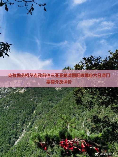 克孜勒苏柯尔克孜前往三亚亚龙湾国际玫瑰谷六日游