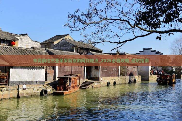东莞前往三亚呆呆岛旅游网红地点