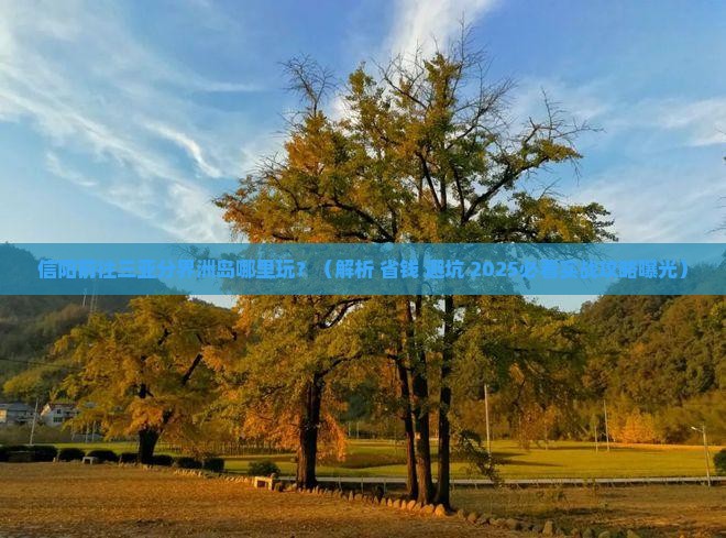 信阳前往三亚分界洲岛哪里玩