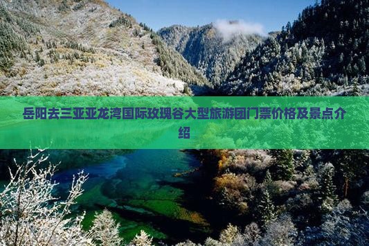 岳阳去三亚亚龙湾国际玫瑰谷大型旅游团