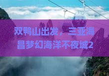 双鸭山前往三亚海昌梦幻海洋不夜城攻略