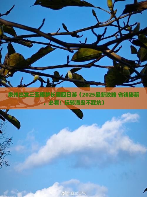 泉州出发三亚椰梦长廊四日游