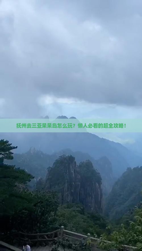 抚州去三亚呆呆岛攻略