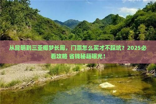 昆明去三亚椰梦长廊门票