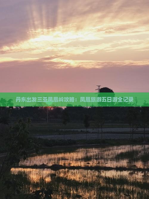 丹东出发三亚凤凰岭公园五日游
