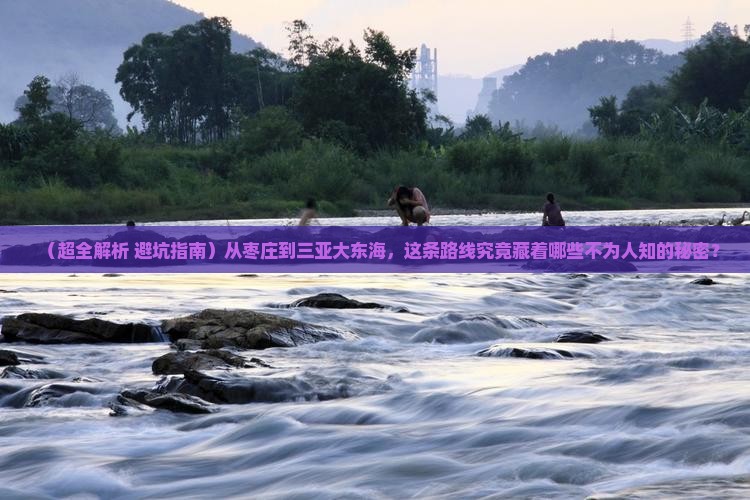 枣庄出发三亚大东海旅游