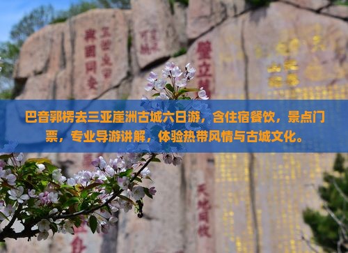巴音郭楞去三亚崖洲古城六日游
