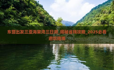 东营出发三亚海棠湾三日游