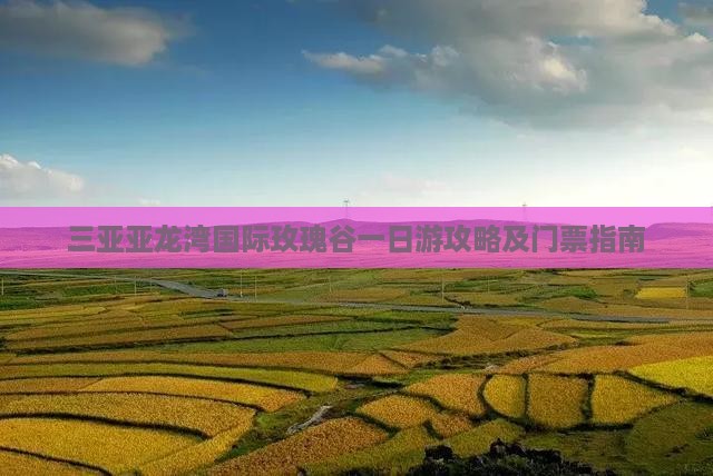 牡丹江去三亚亚龙湾国际玫瑰谷一日游
