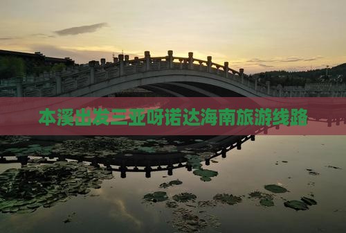 本溪前往三亚呀诺达景区旅行社