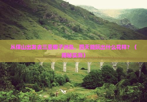 保山出发三亚椰子洲岛四日游