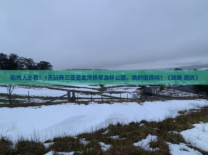 衢州出发三亚亚龙湾热带森林公园七日游